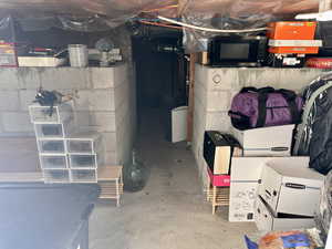 View of storage area