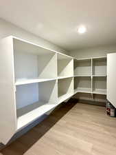 View of storage room