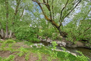 Kay creek walking trail in neighborhood