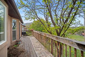 View of deck