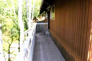 View of deck