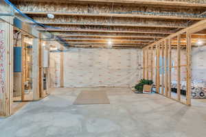 Unfinished basement