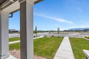 View of yard from the front porch