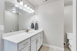 Upstairs bathroom