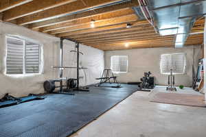 View of exercise room