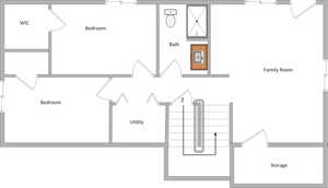 Walk Out Basement Layout