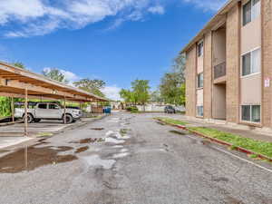 View of asphalt road