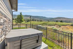 Hot tub for relaxing