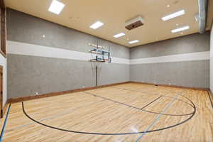 View of sport court with community basketball court