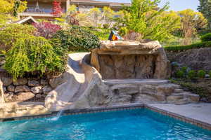 View of pool