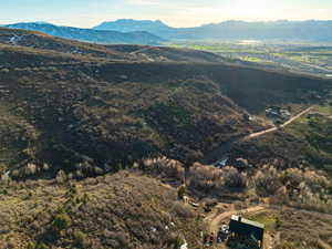 View of mountain backdrop