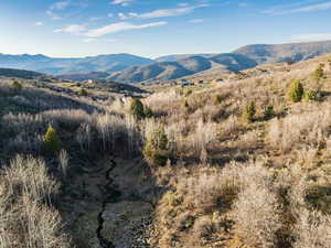 View of mountain background