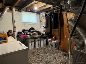 View of basement