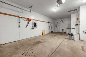 Third car garage