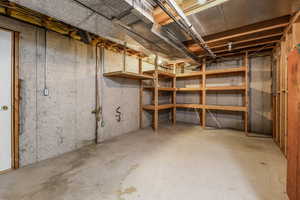 Storage and Utility room