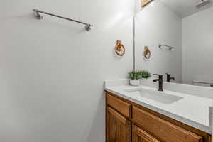 Powder room on main level