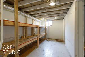 View of storage room