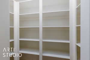 View of storage area