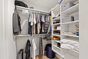 Basement Bedroom 1 closet