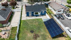 Aerial view of property and surrounding area