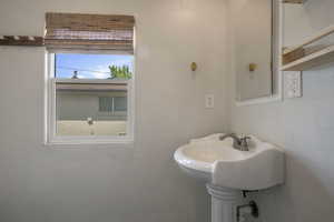 View of bathroom