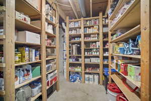 View of storage area