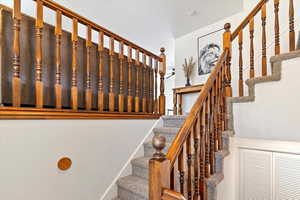 View of staircase