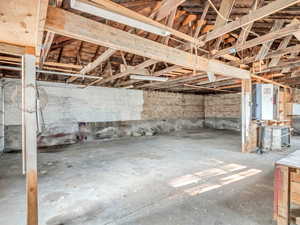 View of Garage Interior