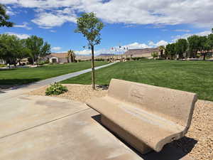 View of property's community park