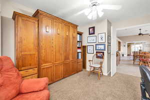 Murphy bed and wardrobe
