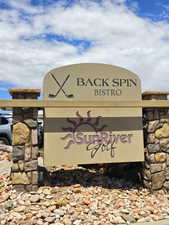 Pro shop and restaurant
