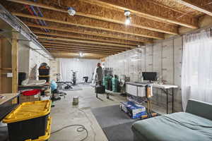 View of basement