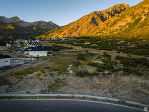 View of mountain background