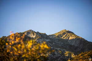 View of mountain backdrop
