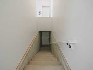 View of stairs