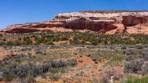 View of mountain background