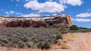 View of mountain background