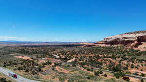 View of mountain background