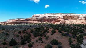 View of mountain background