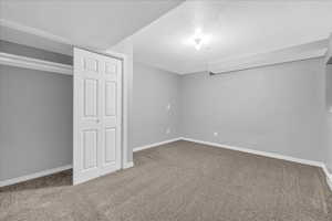 (2 ADU) Bedroom with baseboard heating