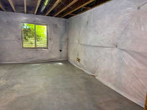 View of basement