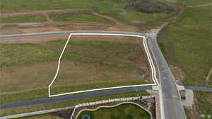 Aerial view of property's location