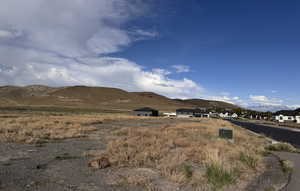 View of mountain background
