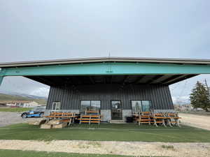 View of outdoor structure