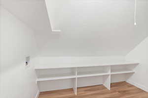 Laundry room featuring two washer and dryer hook-ups