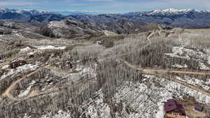 View of mountain background