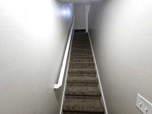 View of stairs