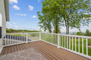 View of deck