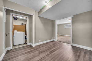 Basement Family room with cozy fireplace!