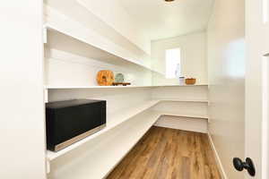 View of storage area